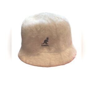 Vintage Kangol Bucket Hat Furgora White Angora Hat Size Medium